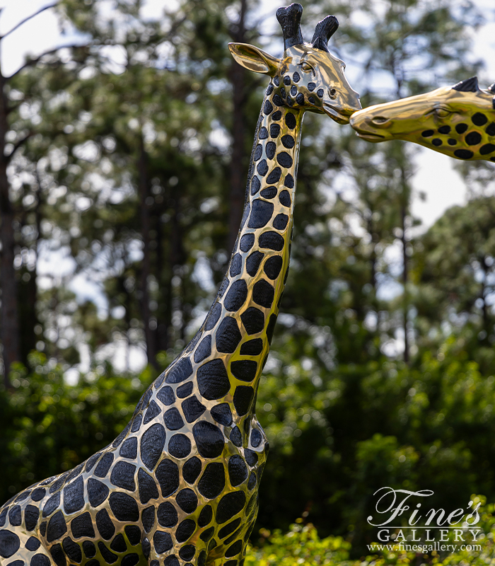 Bronze Statues  - Large Giraffe Pair - BS-495